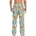 thumbnail image 2 of Top-kevin Multi- Music Notes Men's Pajama Pants Sleepwear Lounge Pajama Bottoms with Pockets, S M L XL XXL, 2 of 14