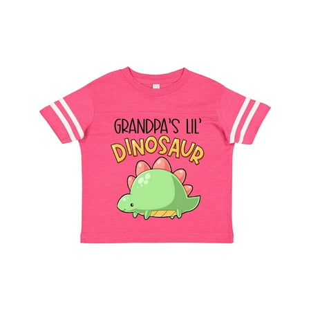 

Inktastic Grandpa s Lil Dinosaur with Cute Stegosaurus Boys or Girls Toddler T-Shirt
