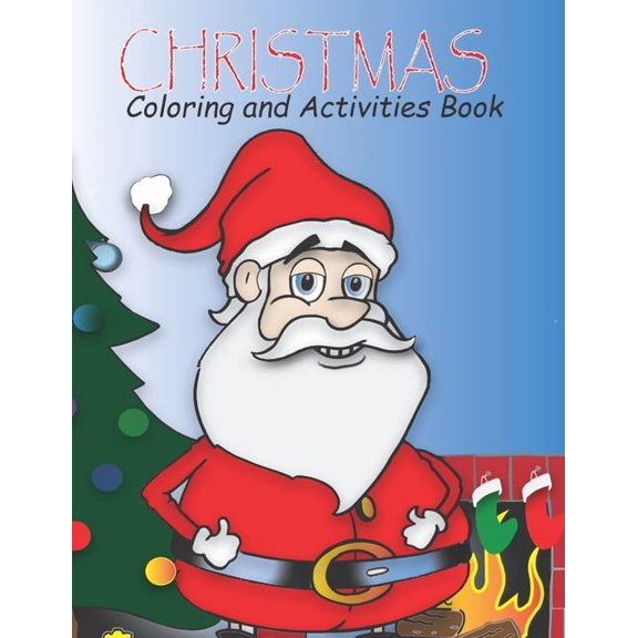 Christmas: coloring and activities book, (Paperback)