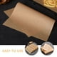 thumbnail image 2 of 200 Uds hojas de papel pergamino para hornear bandejas antiadherentes para hornear revestimientos para galletas pan carne Pizza, 2 of 5