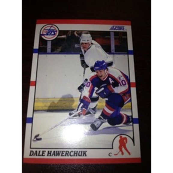 1990-91 Score Winnipeg Jets Team Set 18 Cards Dale Hawerchuk
