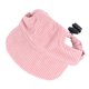thumbnail image 2 of Sombrero para el sol para mascotas de verano, sombrero informal de pana ajustable para mascotas, sombrero ligero y elegante para mascotas para perros y gatos, 2 of 8
