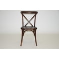 thumbnail image 2 of Chair - Lucca X Back Wood - Antique (4/Box), 2 of 3