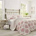 thumbnail image 1 of Laura Ashley 201220 Ensemble de Courtepointes de la Côte Corail, Roi, 1 of 8