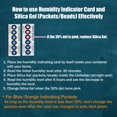 thumbnail image 4 of Dry & Dry Humidity Indicator Cards 250 Pack(Reusable) - 10-60% 6 Spot(250 Cards), 4 of 5