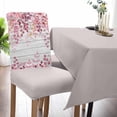 thumbnail image 5 of Dining Chair Covers Set of 4,Rustic Blue Ombre Eucalyptus Leaf Universal Stretch Kitchen Seat Covers Parsons Chair Protector Slipcover for Home Restaurant Party Decor,Leaves on White Wood Plank, 5 of 6
