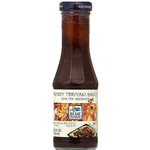 Blue Dragon Honey Teriyaki Sauce, 8.5 fl oz, (Pack of 6)