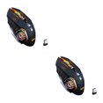thumbnail image 1 of Bearachild Pro Gamer Gaming Mouse 8D 3200DPI Ajustable con cable Óptico LED Ratones de computadora Cable USB Ratón silencioso para computadora portátil negro plata 2piezas, 1 of 5