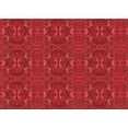 thumbnail image 1 of Ahgly Tapis Rectangulaire Rouge Lavable en Machine, 2 Pieds x 4 Pieds, 1 of 7