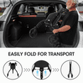 thumbnail image 2 of MaxKare Déambulateur à Roulettes Pliant avec Grand Sac de Rangement et Poignée de Frein, Déambulateur à 3 Roues pour Aînés, Léger, Hauteur Ajustable, Supporte jusqu'à 300 Lb, 2 of 8