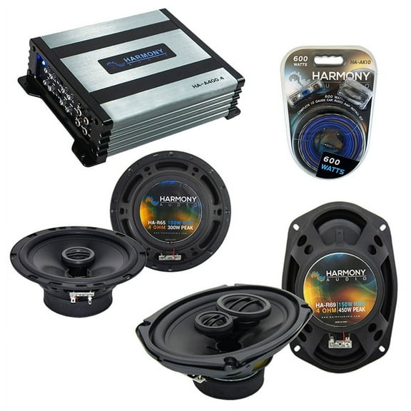 HA-R69Acura TL 04-08 450W Speakers, HA-65 300W Speakers & HA-A400.4 800W Sub Amp