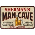 thumbnail image 1 of SHERMAN'S Man Cave Sign 16 x 24 Matte Finish Metal 116240011396, 1 of 1