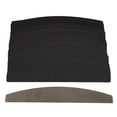 thumbnail image 3 of Half Moon Nail File, 100pcs  Base Nail File Stainless Steel Base  For Professionals For Beginners For Nail Salons, 3 of 8