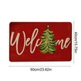 thumbnail image 2 of Darzheoy Christmas Floor Mat with Absorbent Design, Kitchen and Bathroom Mat for Holiday Decoration and Practical Home Use, 2 of 6