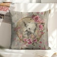 thumbnail image 6 of elephant flowers Linen toss pillowcase decoration pillowcase gifting preferred 24x24 inch cushion cover 4 sets sofa pillowcase sofa bedroom living room car, 6 of 8