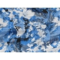 thumbnail image 5 of oneOone Rayon Medium Blue Fabric Abstracts Craft Projects Decor Fabric Printed By The Yard 56 Inch Wide-KBO, 5 of 6