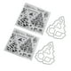 thumbnail image 3 of 2 Uds Sellos Transparentes Troqueles de Corte de Sellos Patrón de Alce de árbol de Navidad de Acero Al Carbono para Manualidades Manualidades álbum de Recortes, 3 of 8