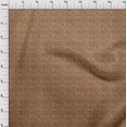 thumbnail image 3 of oneOone Cotton Silk Brown Fabric Giraffe Animal Skin Craft Projects Decor Fabric Printed By The Yard 42 Inch Wide, 3 of 4