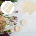 thumbnail image 4 of Angoily Transparent Tape 12 Sheets Candle Wick Stickers Candle Making Sticker Double- Sided Heat Resistance Stickers Hot Wax Wick Stickers for DIY Crafts Office Supplies Clear Duct Tape, 4 of 5