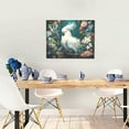 thumbnail image 5 of Picia Tropical Parrot Floral Artwork Pattern Decorative Picture – Unique Wall Art, Modern Canvas Print for Trendy Interiors (Horizontal), 5 of 6