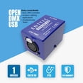 thumbnail image 2 of Interfaz de iluminación Enttec Open DMX USB 70303 de código abierto, 2 of 7