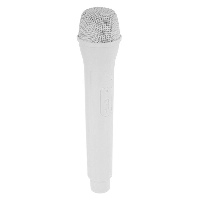 Pretend Play Microphone Toy Kids Microphone Portable Microphone Prop Bottom ABS Plastic Microphones Props For Performance Interview