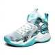 thumbnail image 2 of Zapatos De Baloncesto Para Niños Zapatillas De Deporte Transpirables Zapatos Deportivos Para Niños Y Niñas Yj8768-BlancoVerde-30 brillar Electrónica, 2 of 5