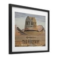 thumbnail image 2 of Stupell Industries Two Choices Funny Cowboy Black Framed Print Under Glass design by Marcus Prime, 17 x 21, 2 of 9