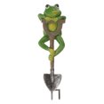 thumbnail image 1 of Estatua de rana de resina, delicada estaca de rana, adorno de rana para jardín, figura decorativa, 1 of 5