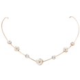 thumbnail image 1 of Femmes Bandeau Mode Strass Fleur Perle de Mariage Coiffure Bijoux de Cheveux, 1 of 10