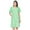 Garden Green, variant on Casual Nights Women's Snap front House Dress Short Sleeve Woven Duster Housecoat Lounger Sleep Dress
