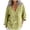 Yellow/women linen shirt, variant on nerohusy Linen Blouses for Women,Womens Cotton Linen Button Down Shirt 2025 Spring Summer Fall Casual Long Sleeve Solid Shirts Loose Work Tops with Pockets Army Green,L