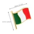 thumbnail image 2 of KAKOWELY 6 Pcs Broche Drapeau National Italien au Design Élégant pour Chapeaux et Sacs, 2 of 8