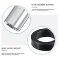 thumbnail image 2 of KAKOWELY 2Pcs Shock Absorber Mounting Bushings Kit For Mountain Bike Rear Shocks Absorber Black Silver, 2 of 8