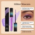 thumbnail image 5 of Upgraded 2026 Glitter Mascara Long-Lasting Sparkling Lash Topper For A Dazzling Free Finish 3ml, 5 of 5