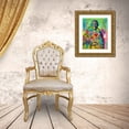 thumbnail image 3 of Dean Russo Collection 12x14 Gold Ornate Wood Framed with Double Matting Museum Art Print Titled - Gandhi, 3 of 4