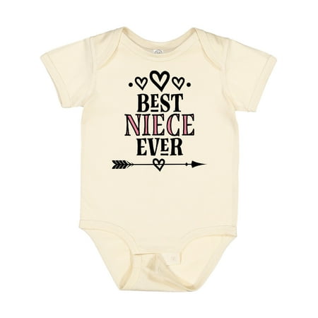 

Inktastic Best Niece Ever from Aunt Gift Baby Girl Bodysuit