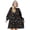 Game Controller Black Pattern-2, variant on Game Controller Black Pattern Double-Sided Sherpa Fleece Wearable Blanket Hoodie, Oversized Thick Fuzzy Pullover with Giant Pocket for Women & Men