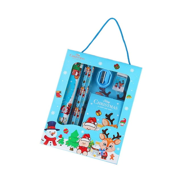 Weihnachts Schreibwaren Geschenkbox Set mit Cartoon El Schneemann