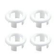 thumbnail image 1 of Cubierta de orificio de desbordamiento circular Bearachild 4 bolsas ABS blanco, 1 of 6