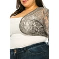 thumbnail image 5 of Women's Plus Size Casual Lace Bolero Cardigan, 5 of 6