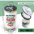thumbnail image 2 of Teachers Day Gifts For Her, Him, Appreciation, Thank You Gifts From Students, Teacher Graduation Gifts, Christmas, Valentines Day, Birthday Gifts For Teacher, 20oz Stainless Steel Tumbler, 2 of 6
