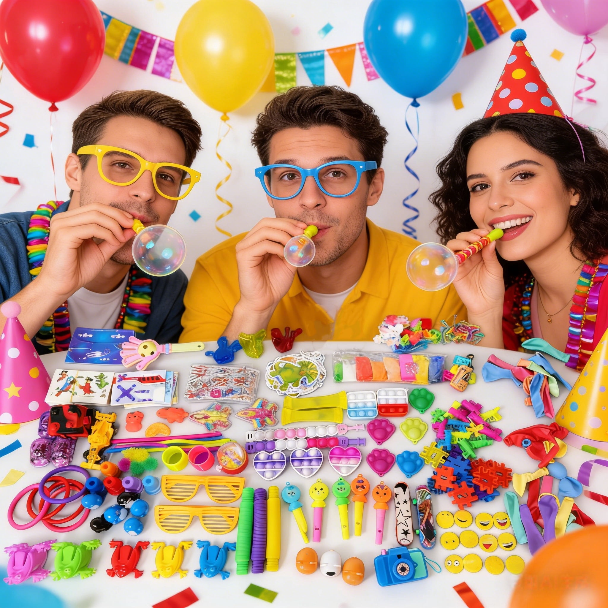 1000 PCS Party Favors Toys for Kids, Assorted Small Toys Bulk Mega Set, Goodie Bag Stuffers, Pinata Fillers, Treasure Box Prizes for Classroom, Carnival Prizes, Birthday Party Gifts for Boys Girls