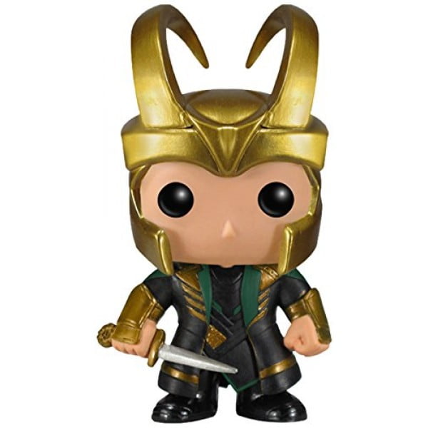 Funko Pop Marvel Bobble A Helmet Loki Action Figure Walmart Com Walmart Com