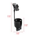 thumbnail image 1 of 2 In 1 Car Cup Holder Expander Adapter Phone Holder Multifunctional Cup Holder Extender Rotating Adjustable Auto Cup Holder, 1 of 8