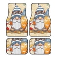 thumbnail image 1 of Balery Hello Summer Cute Gnome Juego de 4 Alfombrillas para Auto, Revestimientos de Caucho Resistente, Diseño Antideslizante, 1 of 7