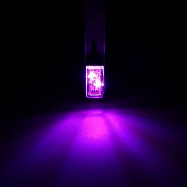 TOTMOX Mini Car LED Ambient Interior Atmosphere Light Interface Pink - Walmart.com