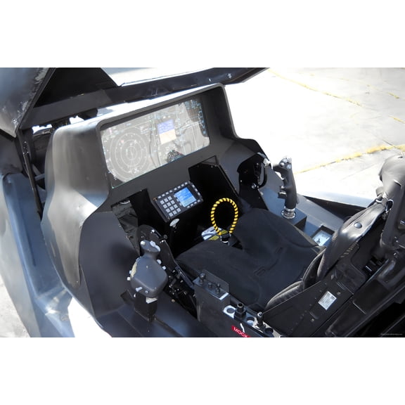 24"x36" Gallery Poster, cockpit mock-up of Lockheed Martin F-35 Lightning II