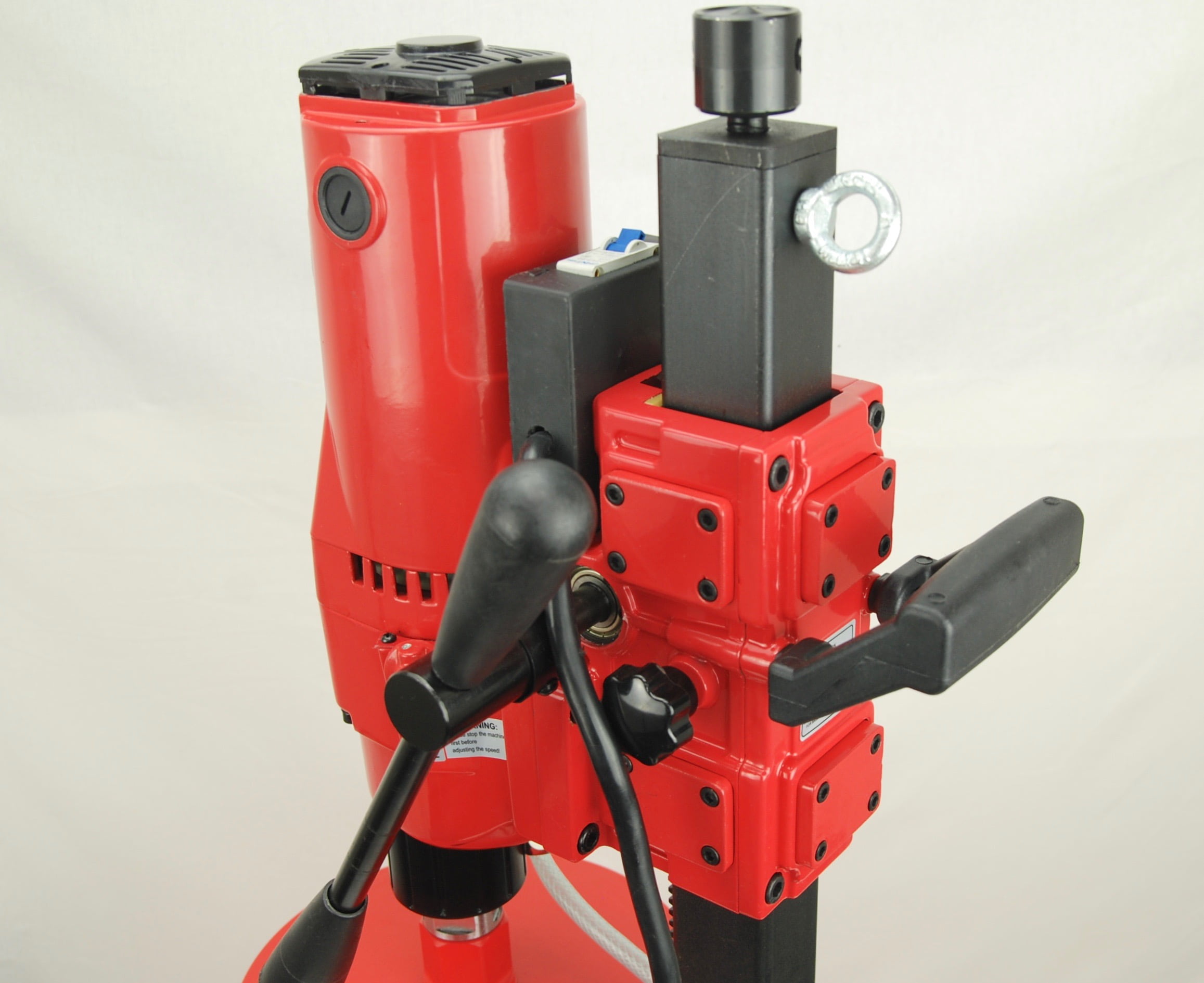 BLUEROCK ® Model 10Z1 Heavy Duty 2-Speed Concrete Core Drill w/ Stand Rig