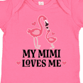 thumbnail image 4 of Inktastic My Mimi Loves Me Flamingo Girls Baby Bodysuit, 4 of 5